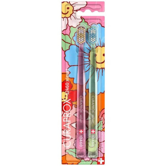Curaprox Limited Edition 12460 Velvet Toothbrushes  2 copë