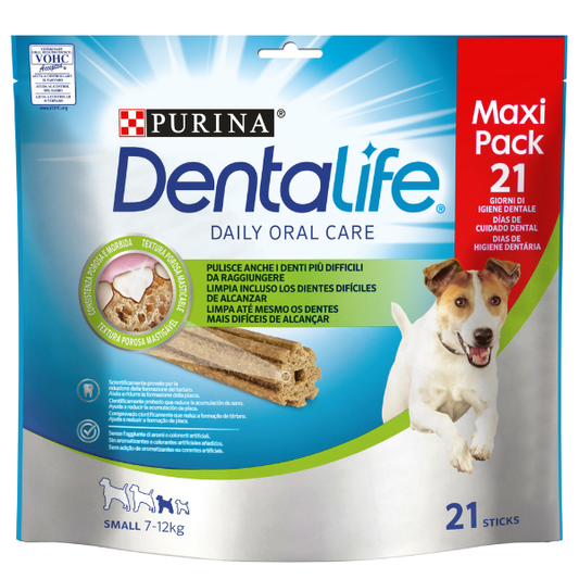 Purina Dentalife Daily Oral Care Snack Small 7-12kg  21 copë