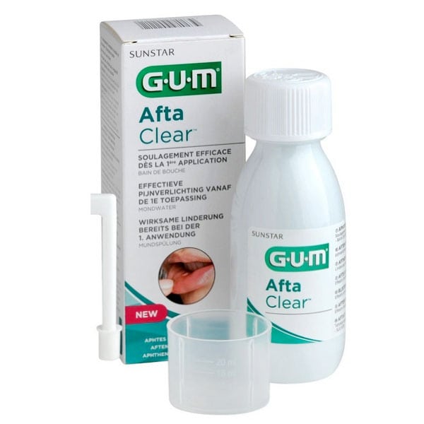 Gum Afta Clear Mouthrinse  120 ml
