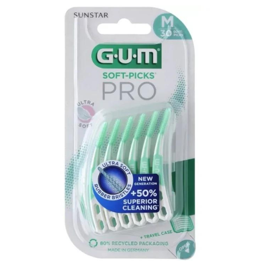 Gum Soft Picks Pro Interdental Cleaners Medium  30 copë