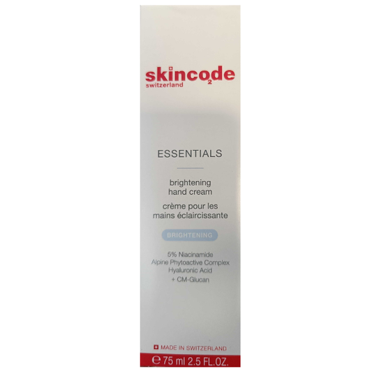 Skincode Essentials Alpine White Brightening Hand Cream  75 ml