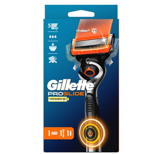 Gillette ProGlide Power Shaver, 1pc & Replacement Head, 1pc  1 set