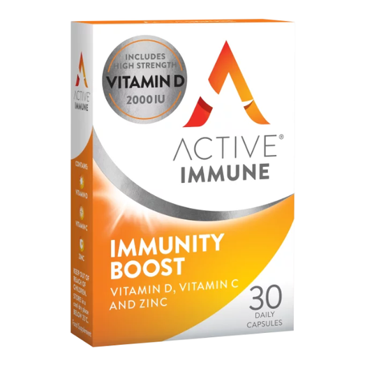 Bionat Active Immune Immunity Boost Vitamin D, Vitamin C & Zinc  30 kapsula