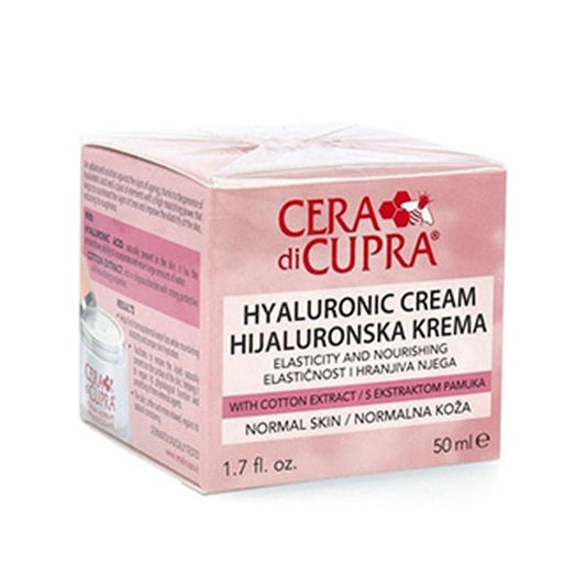 Cera Di Cupra Hyaluronic Cream with Cotton Extract for Normal Skin  50 ml