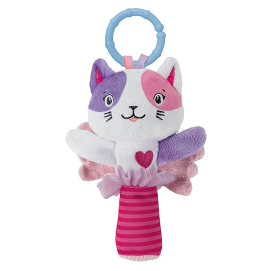 Clementoni For You Baby Toy Rattle Soft Kitty for 0m+  1 copë