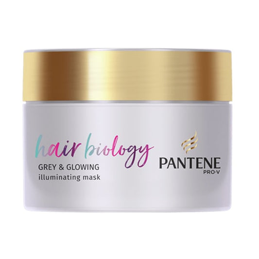 Pantene Pro-V Hair Biology Grey & Glowing Illuminating Mask  160 ml