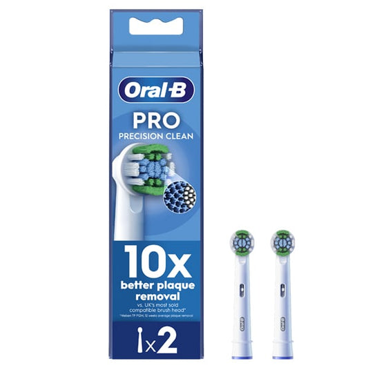 Oral-B Pro Precision Clean Electric Toothbrush Replacement Heads  2 copë