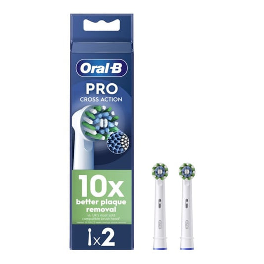 Oral-B Pro CrossAction Replacement Electric Toothbrush Heads  2 copë