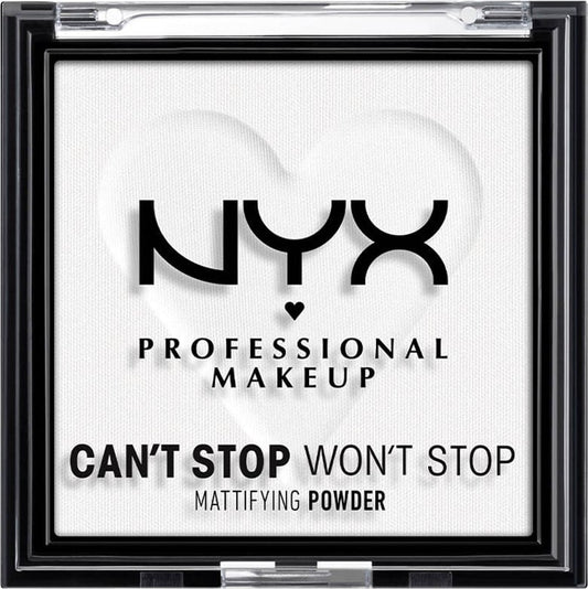 NYX PROFESSIONAL MAKE UP CaN't Stop WoN't Stop MattifyiNg Powder  6gr - 11 Transparent Shkëlqyes