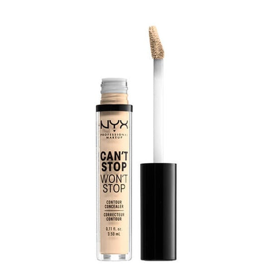 NYX PROFESSIONAL MAKE UP CaN't Stop WoN't Stop CoNtour CoNcealer, 3  5ml - 01 I zbehtë