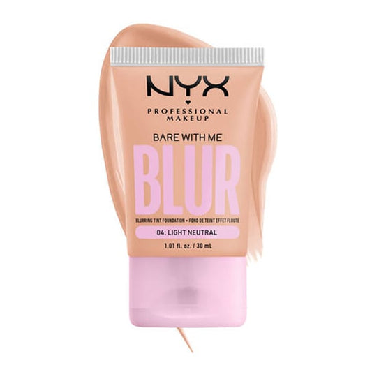 NYX PROFESSIONAL MAKE UP Bare With Me Blur TiNt FouNdatioN  30ml - 04 Neutral i Lehtë