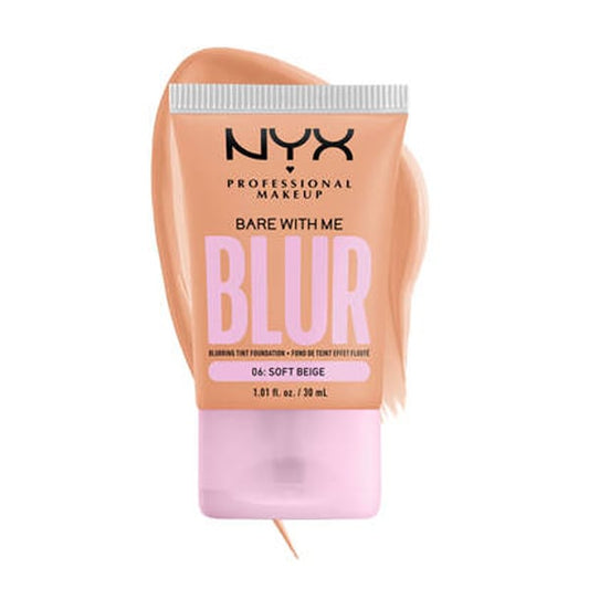 NYX PROFESSIONAL MAKE UP Bare With Me Blur TiNt FouNdatioN  30ml - 06 Bezhë e Butë