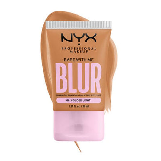 NYX PROFESSIONAL MAKE UP Bare With Me Blur TiNt FouNdatioN  30ml - 08 Dritë e Artë