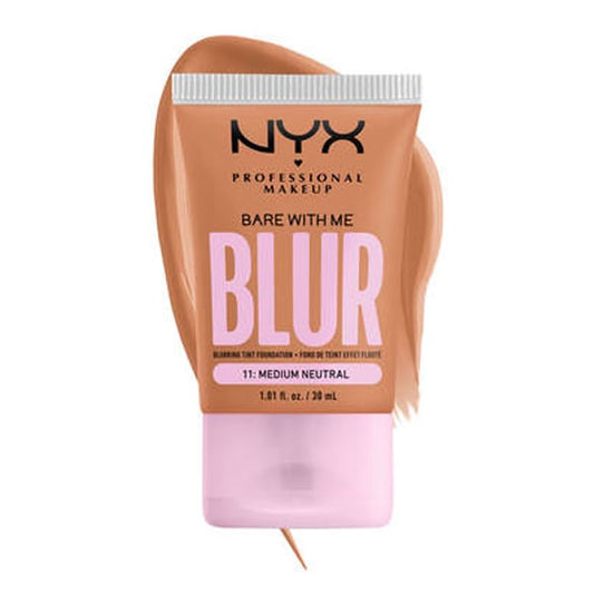 NYX PROFESSIONAL MAKE UP Bare With Me Blur TiNt FouNdatioN  30ml - 11 Neutral i Mesëm