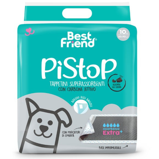 Best Friend PiStop Floor Diapers Extra+ Carbon 60x90cm  10 copë
