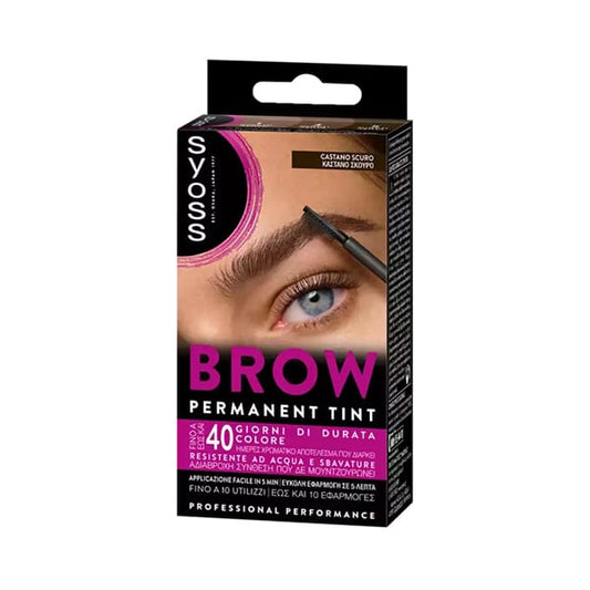 Syoss Brow Permament  Τint 1 copë - Kafe e Errët