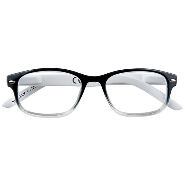 Zippo Eyewear Reading Glasses Black-White Frame (31Z-B1)  1 copë