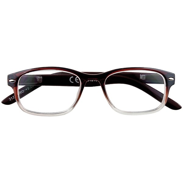 Zippo Eyewear Reading Glasses Brown-Black-Transparent (31Z-B1)  1 copë