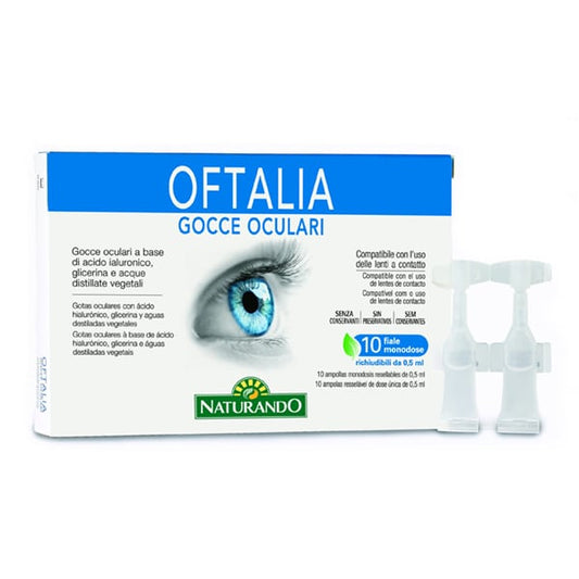 Oftalia Naturando Ophthalmic Solution 10 Single Doses x 0.5ml  1 copë