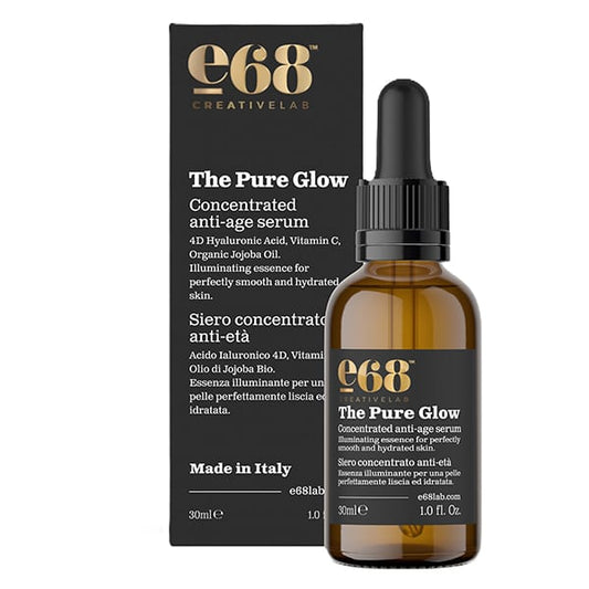 E68 The Pure Glow Concentrated Anti-Aging Serum  30 ml