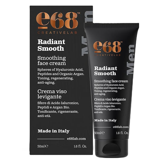 E68 Radiant Smooth Men's Smoothing Face Cream  50 ml