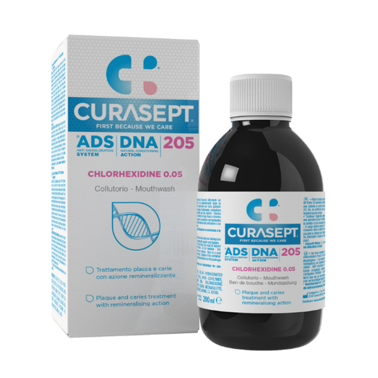 Curasept ADS DNA 205 Mouthwash Chlorhexidine 0.05%  200 ml