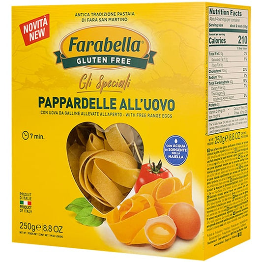 Farabella Pappardelle Gluten Free Egg  250gr