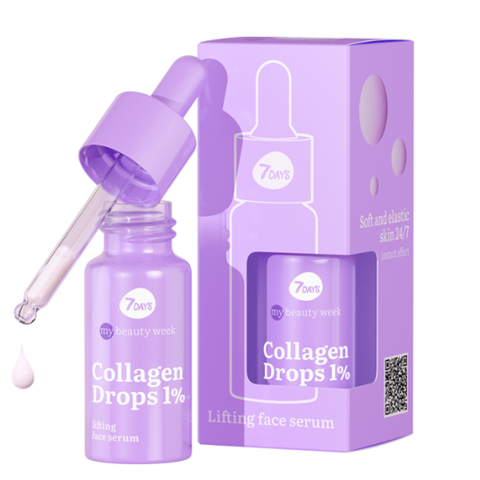 7DAYS MY BEAUTY WEEK COLLAGEN DROPS 1% Lifting Face Serum  20 ml