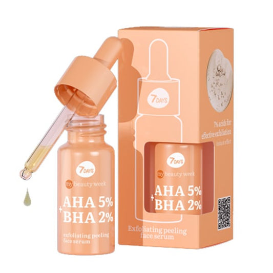 7DAYS My Beauty Week AHA 5% + BHA 2% Exfoliating Peeling Face Serum  20 ml