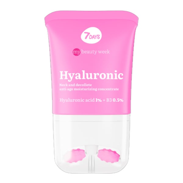 7DAYS My Beauty Week Hyaluronic Neck & Decollete Hyaluronic acid 1% + B3 0,5%  80 ml
