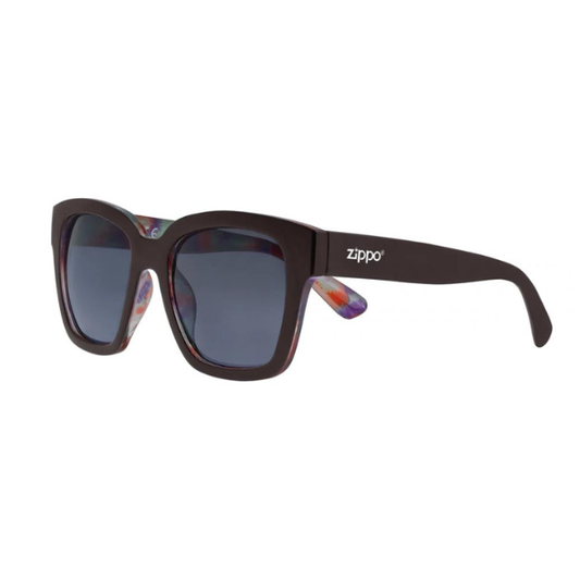 Zippo Eyewear Sunglasses  Syze dielli OB92-15 Kafe e errët - Shumëngjyrëshe 1 palë