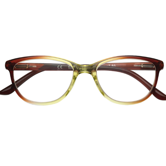 Zippo Eyewear Reading Glasses Brown-Yellow (31Z-PR98)  1 copë