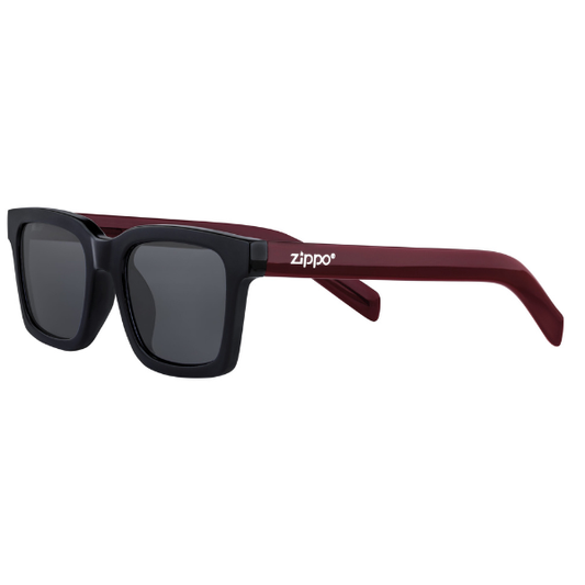 Zippo Eyewear Sunglasses Black Burgundy OB210-4  1 copë