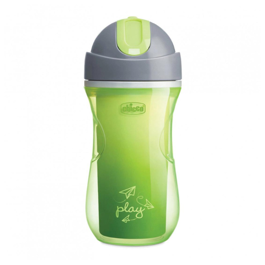 Chicco Sport Cup with Silicone Straw 14m+  266ml - Lakër