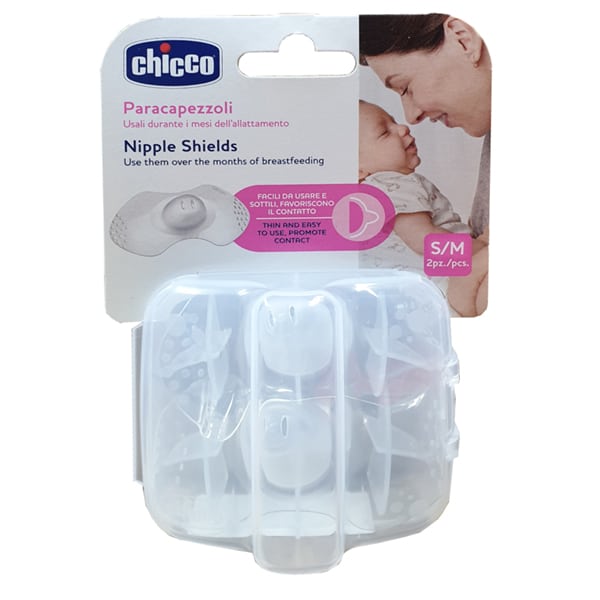 Chicco Skin to Skin Nipple Shields S/M  2 copë