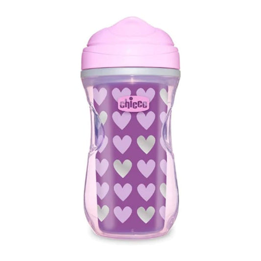 Chicco Active Cup Insulated Bottle 14m+  266ml - Zemra të purpurta