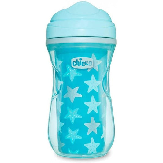 Chicco Active Cup Insulated Bottle 14m+  266ml - Yje Blu