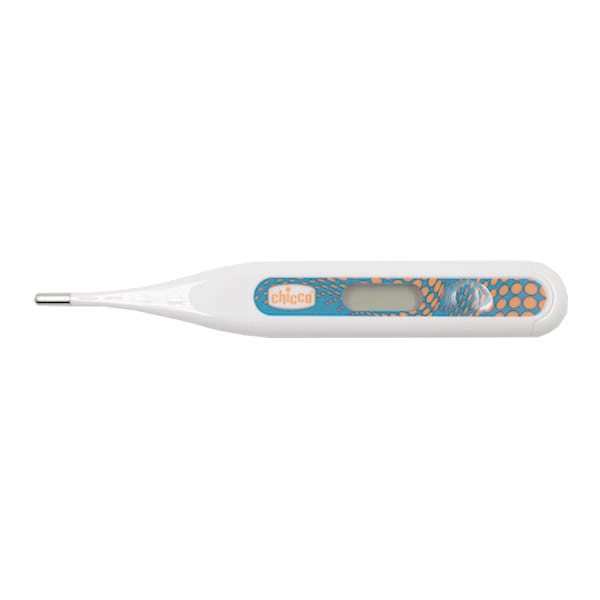 Chicco Digi Baby 3-in-1 Digital Thermometer (09059)  1 copë - Blu-Portokalli