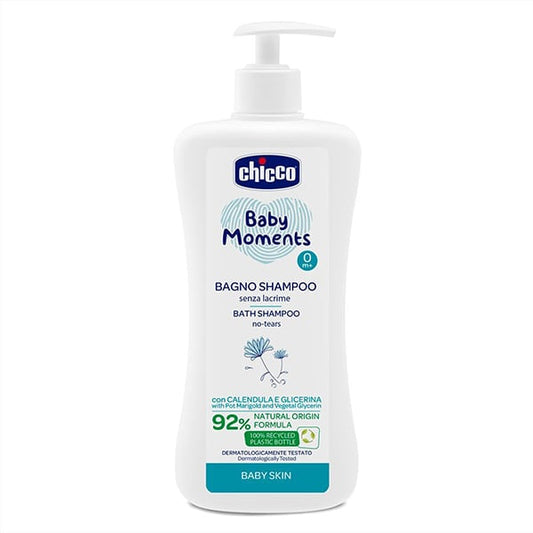Chicco Baby Moments Bath Shampoo No Tears 0m+  500 ml