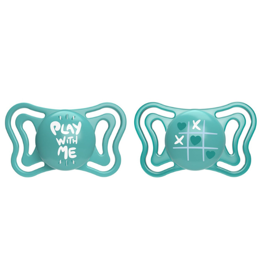 Chicco Physio Forma Light Ergonomic Soother Silicone Teat 16-36m  2 copë - Bruz