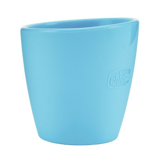 Chicco Mini Silicone Cup 6m+  1 copë - Blu