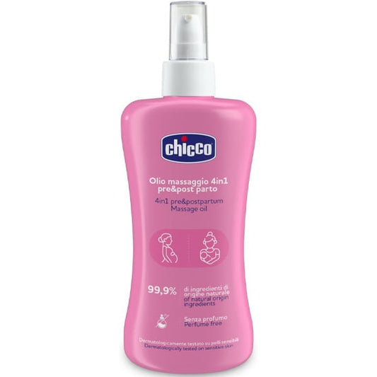 Chicco 4in1 Massage Oil for Pre & Postpartum  200 ml