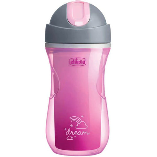 Chicco Sport Cup with Silicone Straw 14m+  266ml - Rozë
