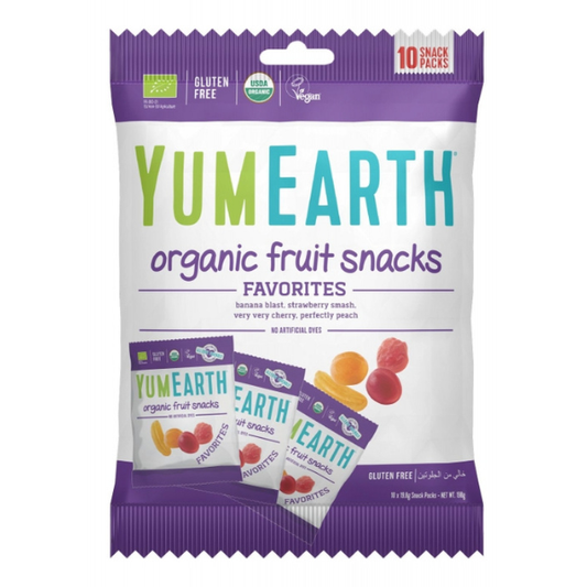 Yumearth Organic Fruit Snacks  198gr