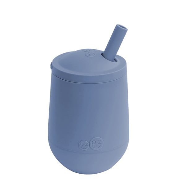 Ezpz Trainer Mini Cup with Straw  1 copë - Indigo