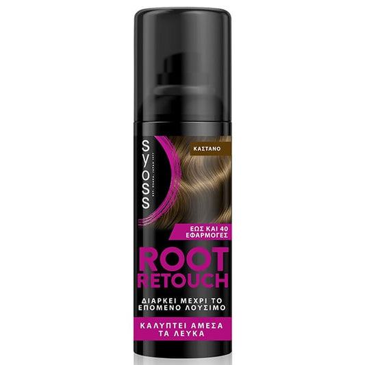 Syoss Root Retouch Spray Temporary Color Brown  120 ml