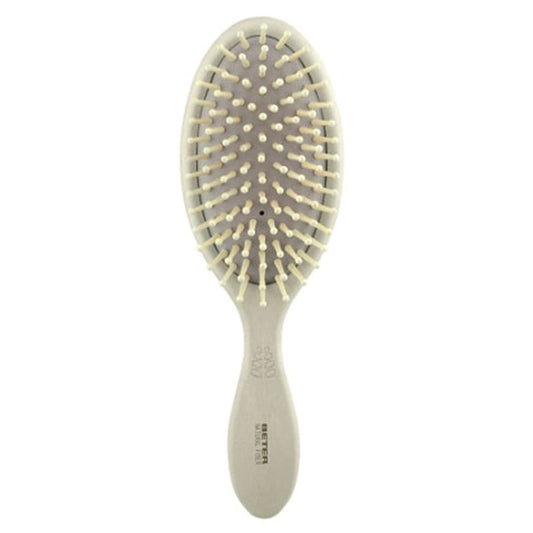 Beter Natural Fiber Pneumatic Brush Wooden Bristles (03.301)  1 copë - Bezhë