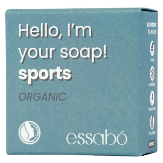 Essabo Sports Organic Soap  120g