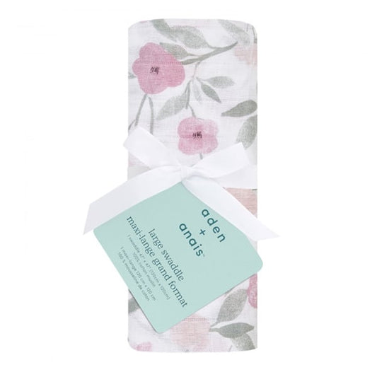 Aden + Anais Boutique Cotton Muslin Swaddle Ma Fleur - Garden Party  1 copë