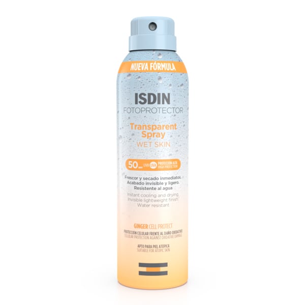 Isdin Fotoprotector Transparent Spray Wet Skin SPF50  250 ml